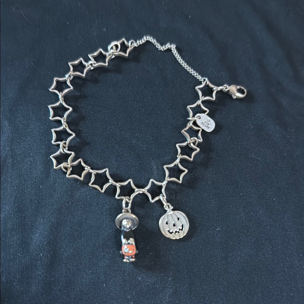 James Avery Silver Halloween Charm Bracelet